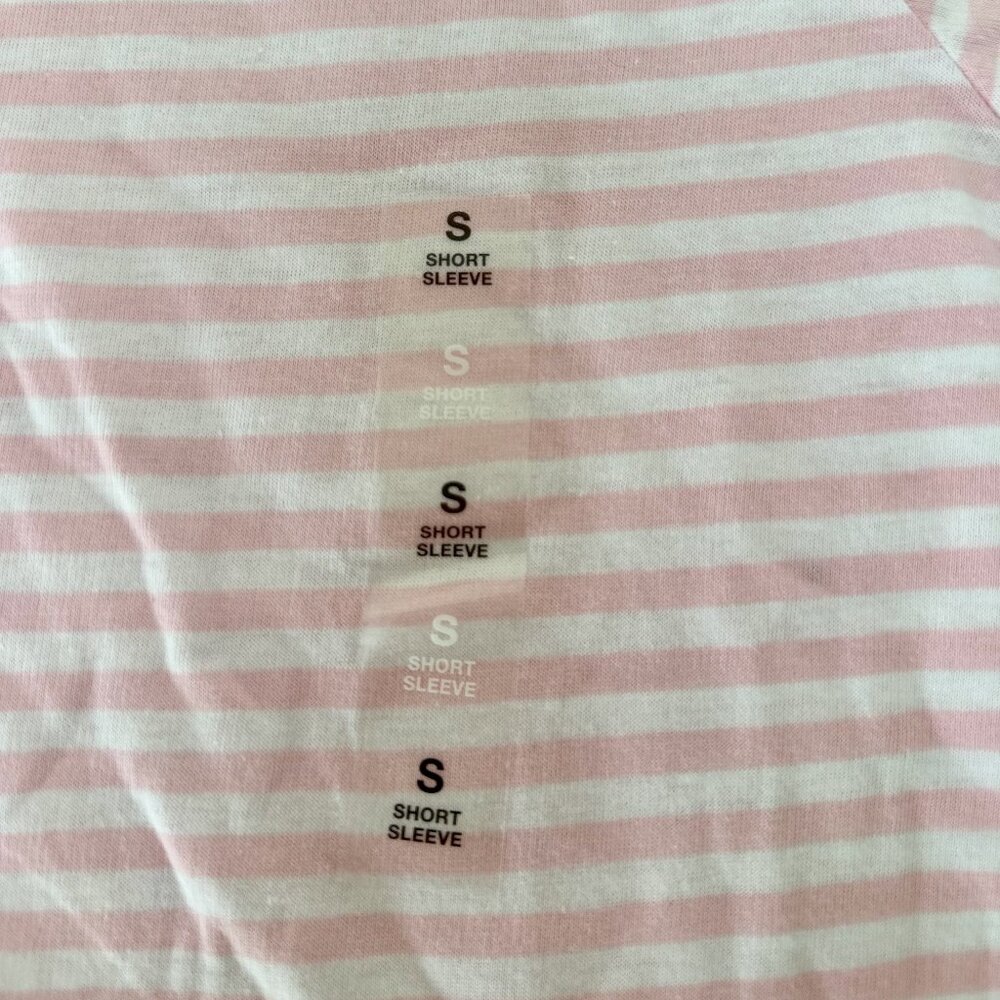 Epic Threads Pink & White Striped Tee - Picture 4 of 5